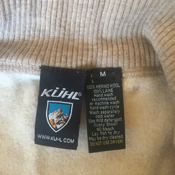 Kuhl 100% Merino Wool Sweater w/ Thumb Holes - Picture 4 of 7